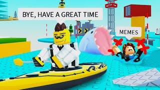 ROBLOX Boat Ride Into A Better Life Funny Moments (MEMES) 