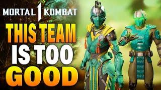 THIS TEAM SHOULD NOT BE ALLOWED IN KOMBAT LEAGUE! - Mortal Kombat 1