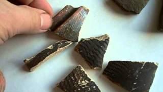 Roman pottery shards