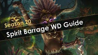 Diablo 3 Season 20 Spirit Barrage Witch Doctor Build Guide