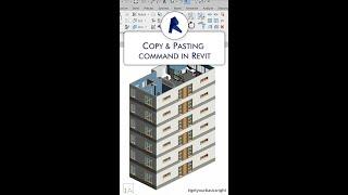 Copy x Paste in Revit with just 2 clicks #shorts