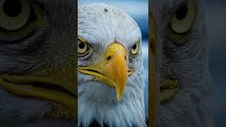 Bald Eagles on Icebergs: Alaska's Wildlife Spectacle! #naturelovers #animals #wildlife