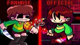 FNF': Vs Chara 2.0 - Megalo Strike Back (Official Vs Fanmade) (vs chara og update vs fan remaster)