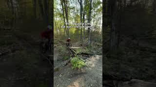 The jump was not easy