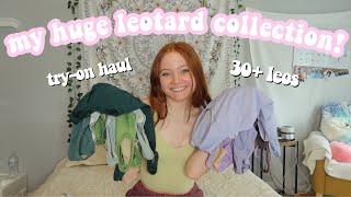 my *huge* updated leotard collection!