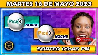 Resultado PICK3 Y PICK4 NOCHE Del MARTES 16 DE MAYO del 2023