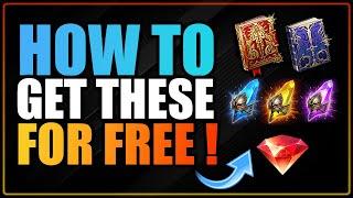  ALL THE WAYS To Get FREE SHARDS, SKILL TOMES & GEMS IN 2023 !! | Raid Shadow Legends