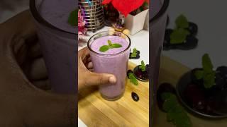 2 Minute Healthy Jamun Lassi | Summer Special Drink #shorts #recipe #jamun