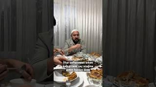 İftar sofrasından erken kalkıp cami çay ocağına giden huysuz dede - Oğuzhan Alpdoğan