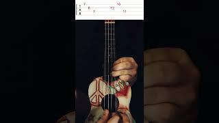 YouTube music with billion views - very easy ukulele tutorial