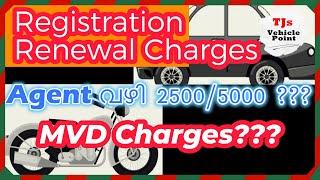 Know Registration Renewal Charges-FEES? TAX? GREEN TAX?ROAD CESS?