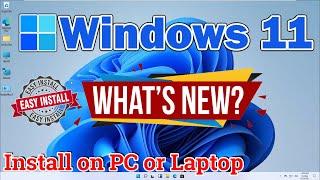 How to Install Windows 11 Step by Step Tutorial - EASY WAY! Things you MUST KNOW!