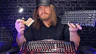 [ASMR] ⌨️ Rude English Keyboard Cleaner ️