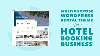 WordPress Rental Theme for Bed and Breakfast & Hotels: Booklium