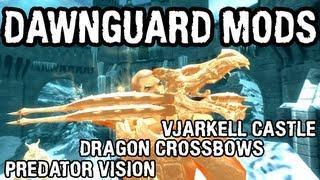 Skyrim Mod Spotlight: Vjarkell Castle, Dragon Crossbows, Vampire Predator Vision