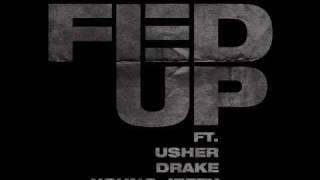 Dj Khaled Ft.Usher ,Young Jeezy, Rick Ross, Drake & Lil Wayne-Fed Up (New 2009)