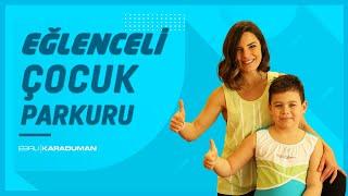 Çocuklar İçin Eğlenceli Parkur & Cimnastik Antrenmanı!