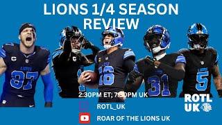 How Have The Detroit Lions Done So Far? 1/4 Season Review | NFL 2024 Season Week 5