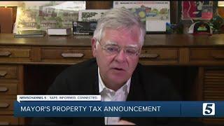 Mayor John Cooper announces property tax rate cut for Nashville as overall property values rise