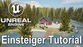 Unreal Engine 5: Einsteiger Tutorial: Landschaft bauen [deutsch]