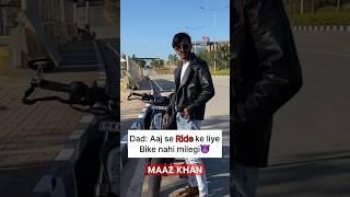 Who all goes for a Sunday Ride? | MAAZ KHAN #maazkhan #biker #comedy #comedyshorts