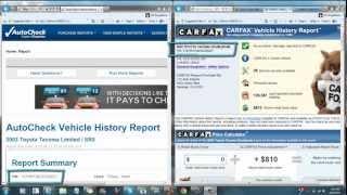 Why Carfax is Better than Autocheck