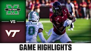 Marshall vs. Virginia Tech Game Highlights | 2024 ACC Football