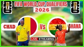 GHANA 5 - 0  CHAD Live - FIFA WORLD cup Qualification - livestream FULLTIME