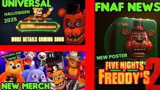 NEW FNAF 2 POSTER, HALLOWEEN HORROR NIGHTS AND MORE (FNAF NEWS)