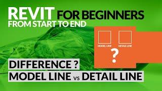 Revit Model Line vs Detail Line : Revit tutorials for beginners (2021)