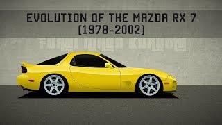 Mazda RX 7. Эволюция серии (1978-2002) || Mazda RX 7 Evolution (1978-2002)