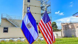 GOES inaugura torre de entrenamiento para el Cuerpo de Bomberos de El Salvador