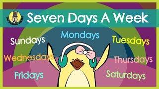 Seven Days a Week | Days of the Week Song | The Singing Walrus