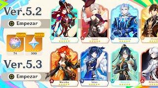 NUEVA NOTICIA! TODOS LOS BANNERS DESDE 5.2 A 5.5! Mavuika, Furina, Madame Ping, Nuevilette - Genshin