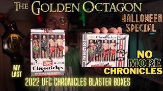 My Last 2022 UFC Chronicles Rip... Thankfully | 2022 UFC Chronicles Blasters | TGO Halloween Special