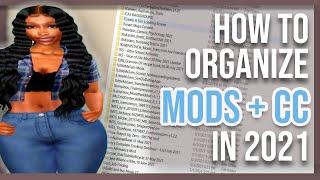 Best Way To Organize Your Sims 4 CC and MODS in 2021 + How to Find and Remove Broken CC