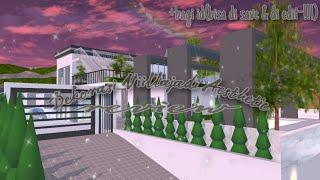 Dekorasi villa jadi aesthetic +id [bisa di save & di edit] Sakura School Simulator [SSS].