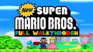 New Super Mario Bros. DS - Full 100% Walkthrough