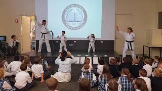 School demonstrations at Heritage College lake Macquarie