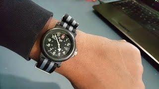 NATO strap install | Swiss Army Watch