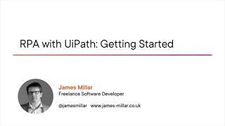 UiPath Skills: RPA with UiPath Course Preview