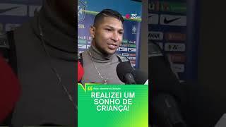 DEPOIMENTO FOFINHO DE RONY APÓS PARTIDA COM A SELEÇÃO! #shorts | TNT Sports Entrevistas