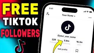 How To Get Free Tiktok Followers No Human Verification 2024