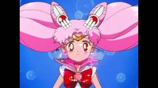 Sailor Moon - Chibi Moon - All Attacks and Transformation