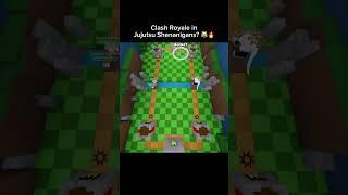 Clash Royale in Jujutsu Shenanigans ️️#jujutsushenanigans #jjs #clashroyale #fyp #roblox