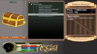 Adventure Quest Meet Memet Shop + Summon Spell Test