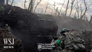 Watch: Ukrainian Troops in Fierce Trench Battle Near Bakhmut | WSJ News