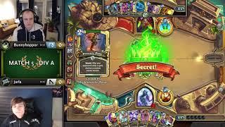 Bunnyhoppor vs Jarla - Division A - Hearthstone Grandmasters Europe 2020 Season 2 - Week 4 | Part 1