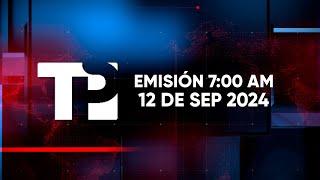 Telepacífico Noticias - Emisión 7:00 AM | 12 septiembre 2024