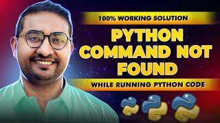 [FIXED] /bin/sh: python: command not found | Mac | VS Code | 100% Working Solution